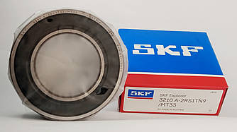 Підшипник 3210-A-2RS1TN9-MT33 SKF (3056210-2RS) розміри: 50*90*30,2 кульковий радіально упорний закритий