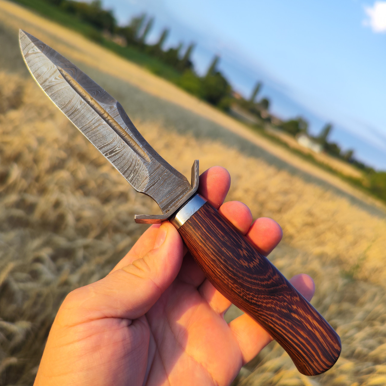 Ніж Дамаск фінка s-59, фото 1