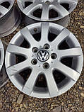 Диски 5.112 r15 6.5j et50 dia57.1 Volkswagen Caddy/Golf5/6/Touran, фото 4