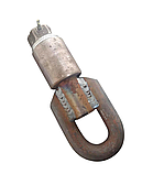 Петля дишла причепа 2ПТС-4 (сталева,зварна), фото 2