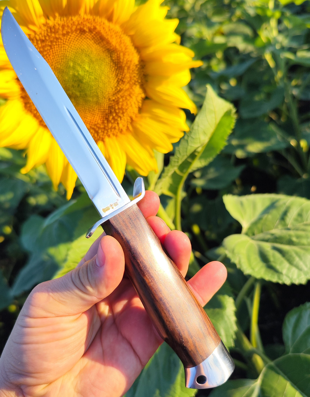 Ніж армійський фінка дерево З, фото 1