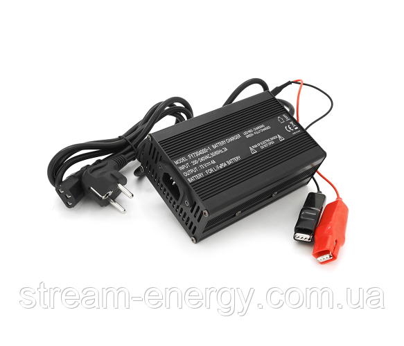 Зарядний пристрій LiFePO4 акумуляторів 60V(73V) 20S, 4A, фото 1