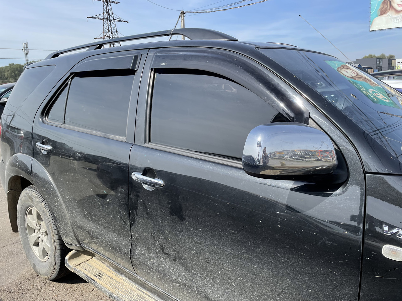 Вітровики для Toyota Hilux / 4Runner 2004 -2015 4D (HiC) T08, фото 1