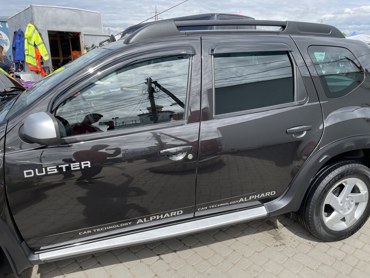 Вітровики для Renault Duster I 2010-2018 (на скотче) (HiC) REN24, фото 1