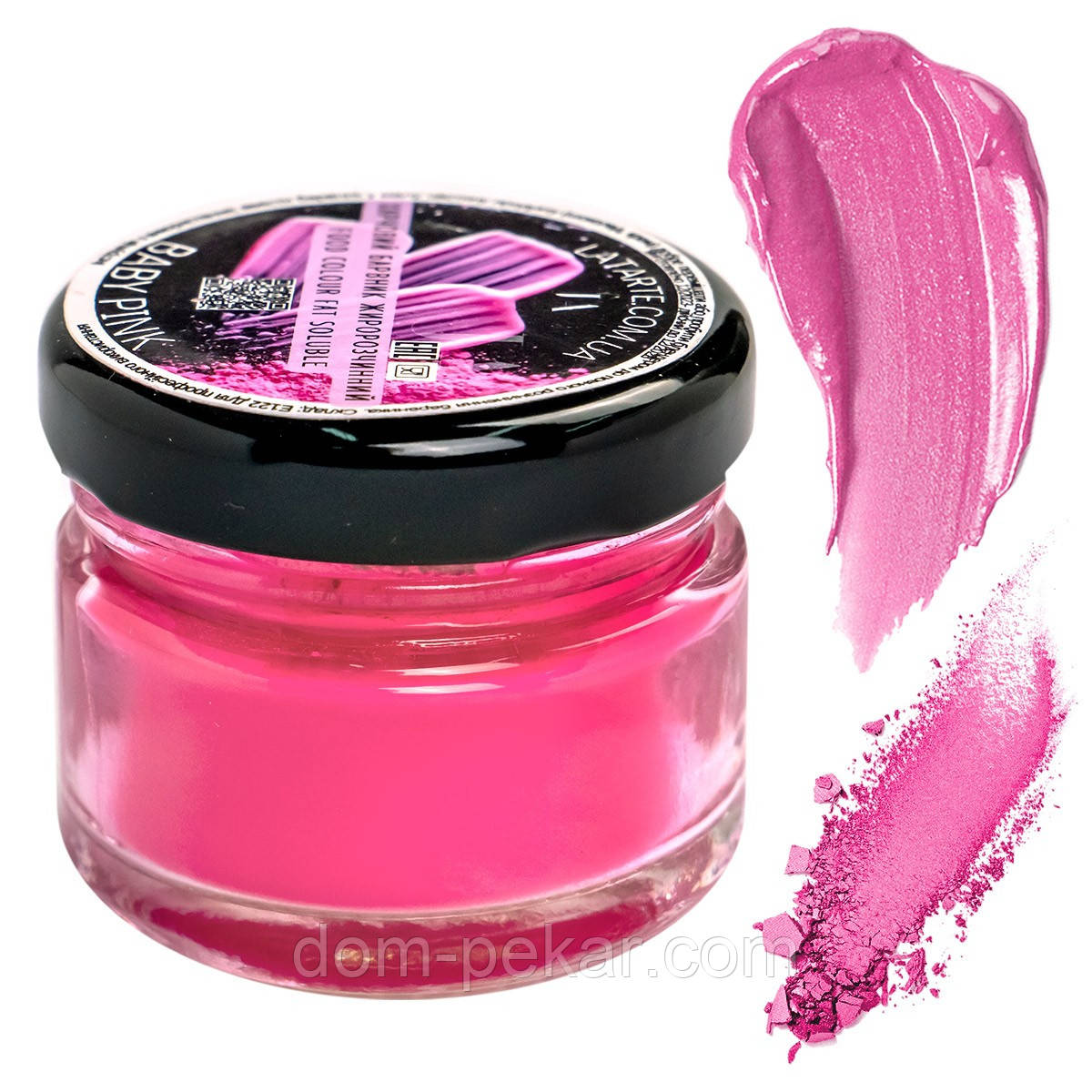 Latarte Baby pink жиророзчинний барвник 30 мл