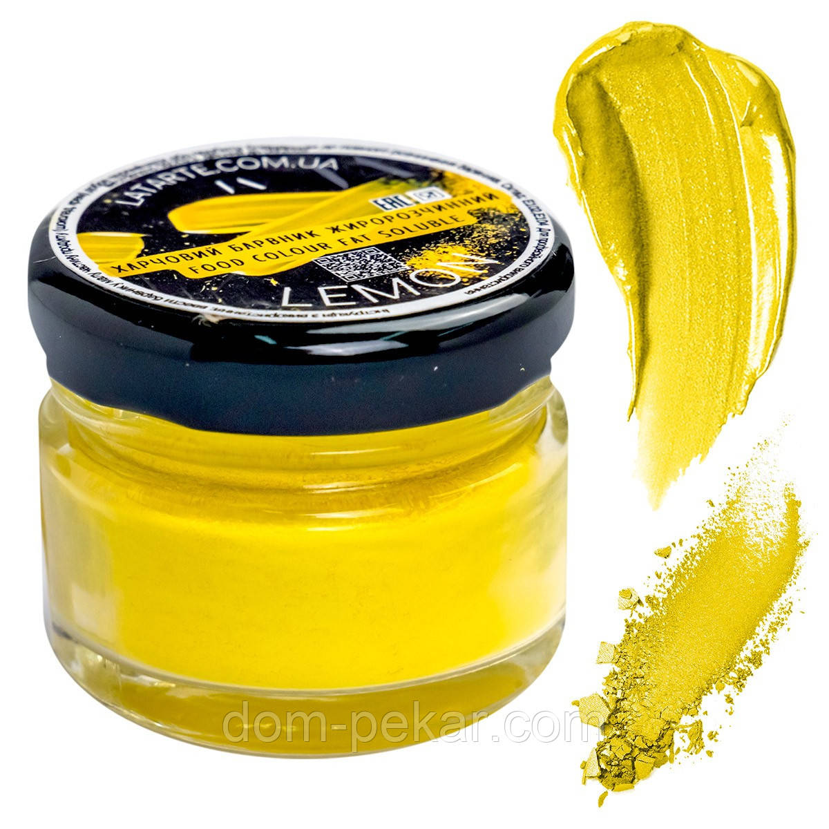 Latarte Lemon жиророзчинний барвник 30 мл