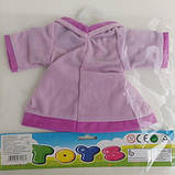 Одяг для пупса 40-45 см плаття довжиною 20см.для пупса, ляльки в пакеті (C550018-10), фото 2