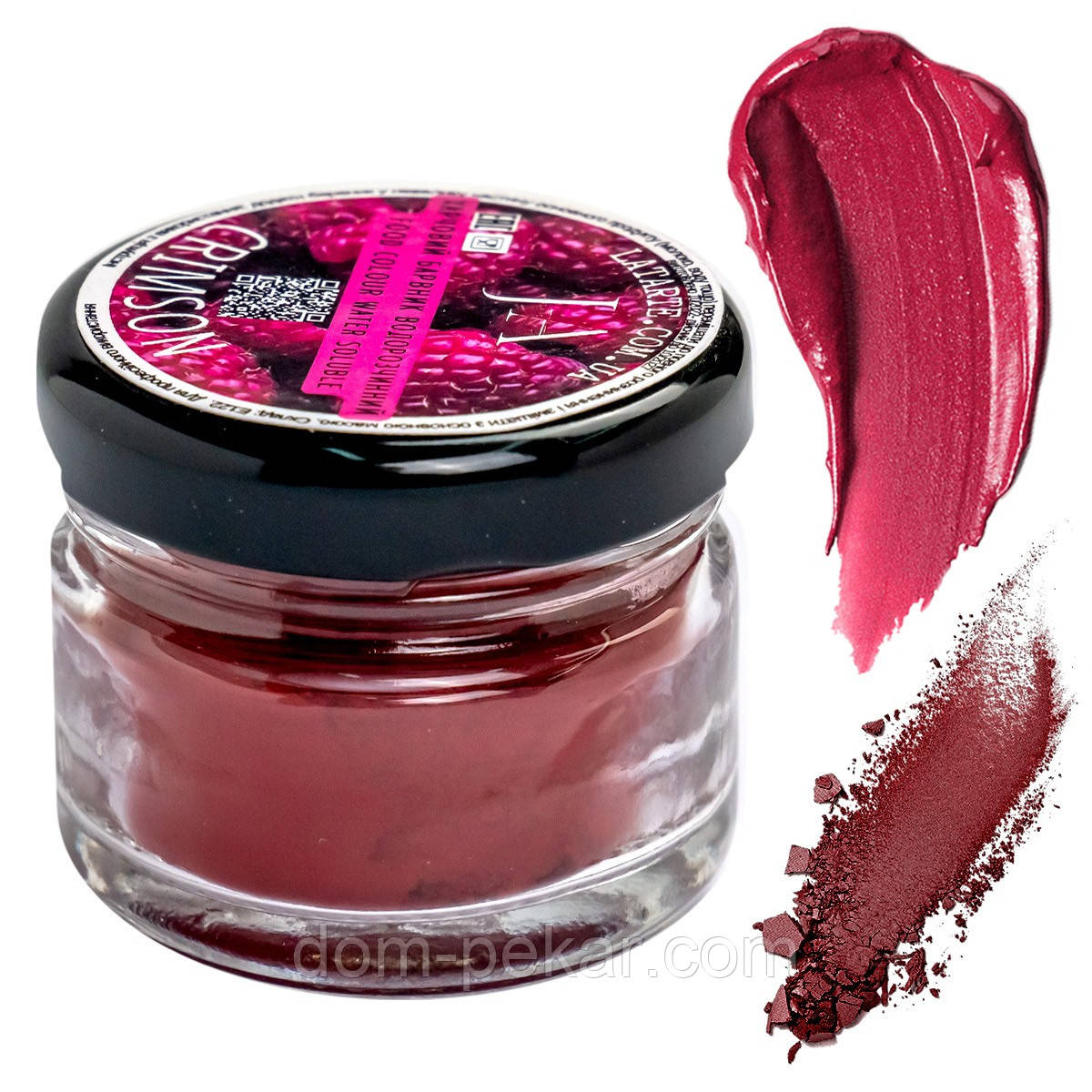 Барвник Latarte Crimson водорозчинний 10 г