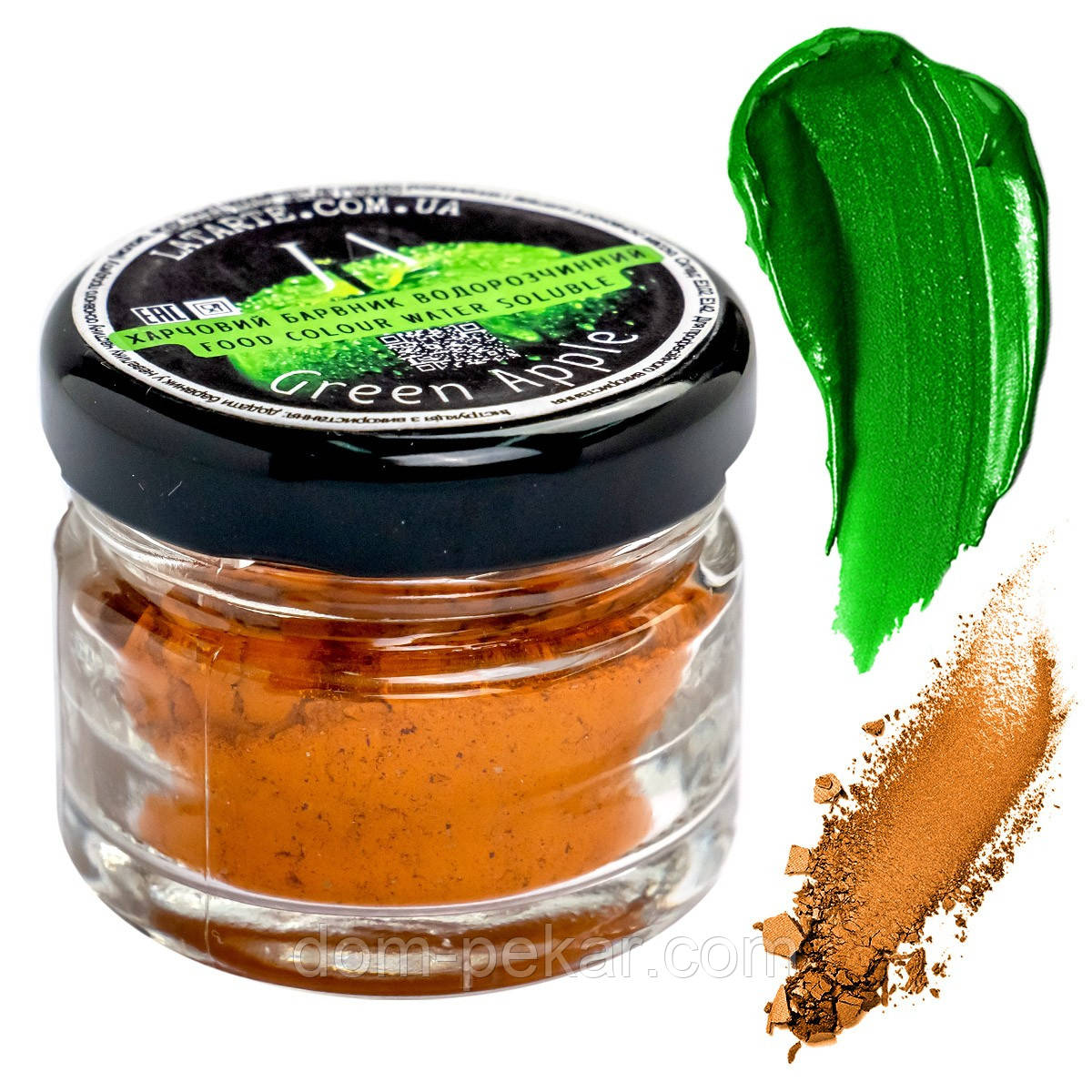 Барвник Latarte Green Apple водорозчинний 10 г