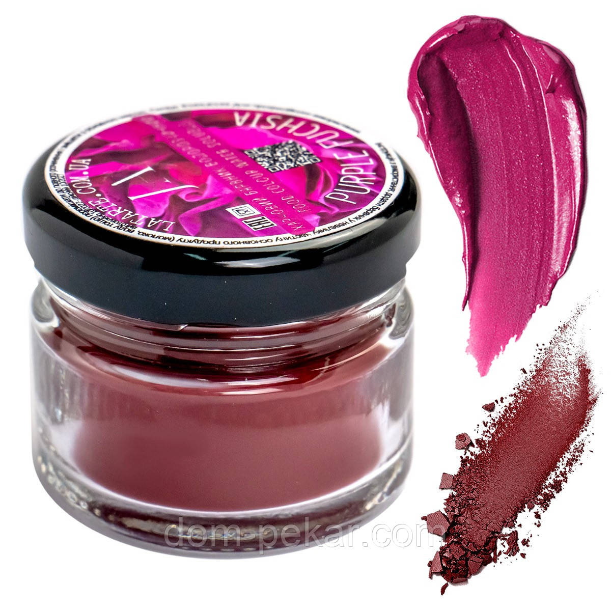 Барвник Latarte Purple Fuchsia водорозчинний 10 г