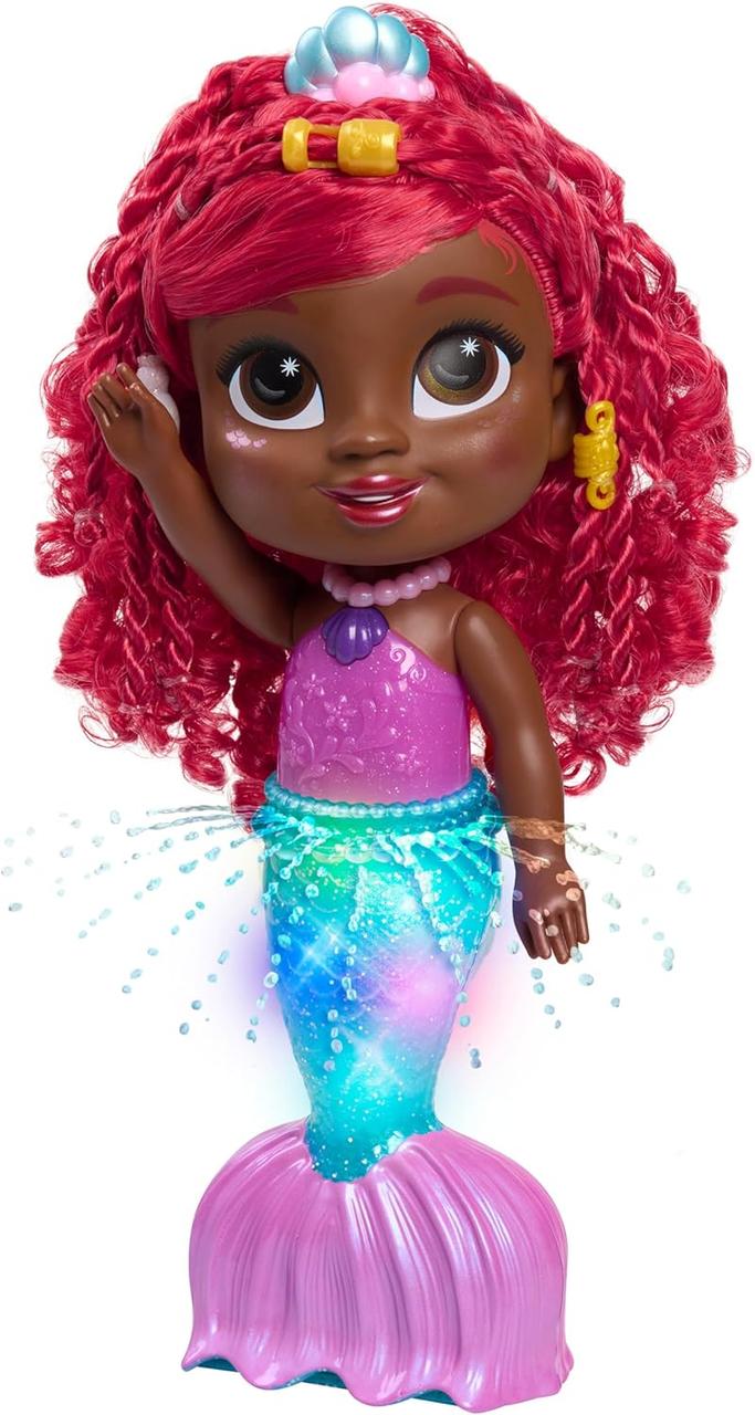 Лялька Русалонька Арієль Just Play Disney Junior Splash & Glow Ariel Lights and Sounds