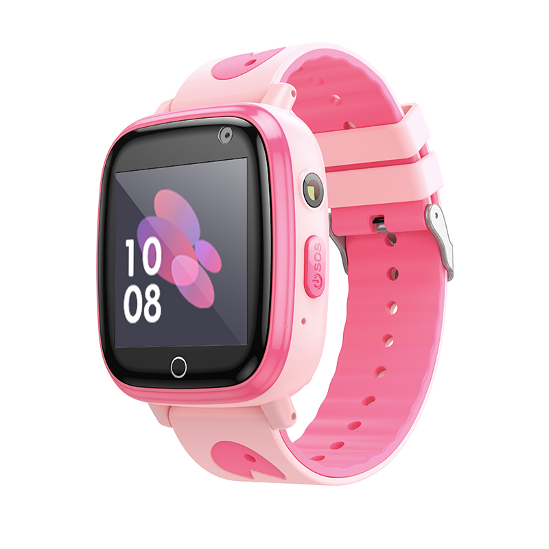 Дитячий cмарт-годинник Hoco Y100 children watch with call function Pink, фото 1