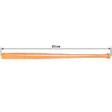 Біта бейсбольна дерев'яна SP-Sport (розмір 81 см) C-1875, фото 5