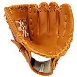 Набір для бейсболу 3в1 (бита, пастка, м'яч) SP-Sport Чорний C-1163-02, фото 5