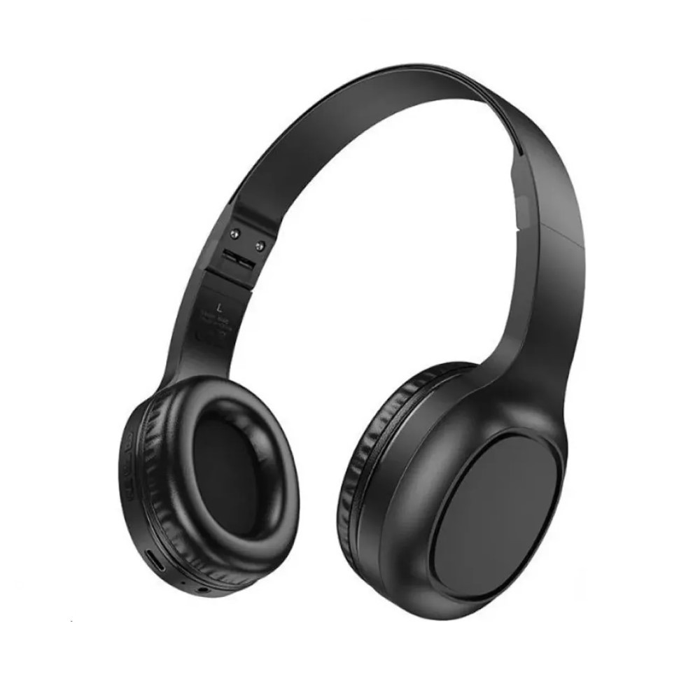 Бездротові навушники HOCO W46 Charm BT headset Black, фото 1