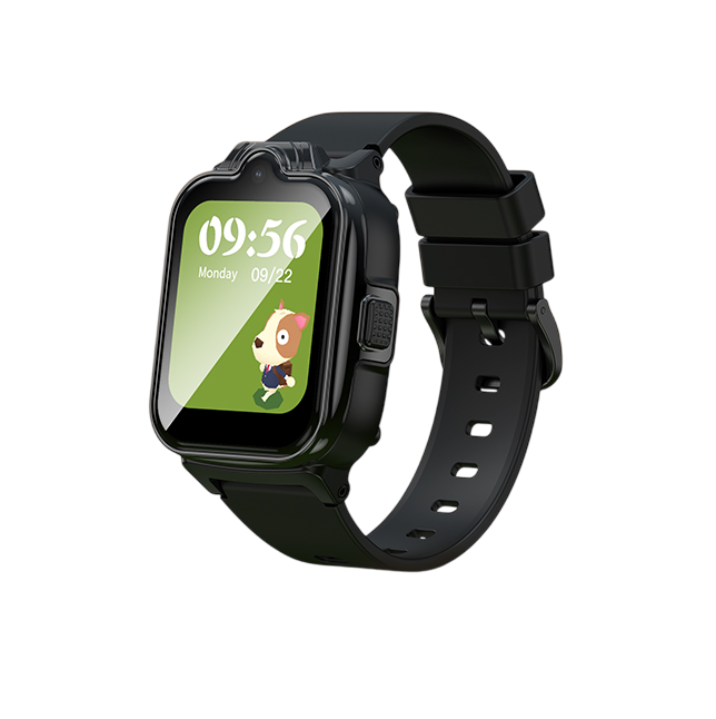 Дитячий смарт-годинник HOCO Y104 4G children phone-watch Black, фото 1