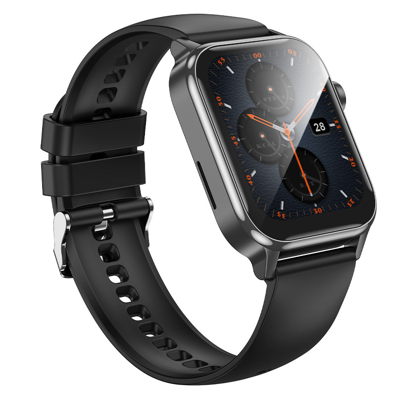 Смарт-годинник HOCO Y26 Smart sports watch (call version) Black, фото 1