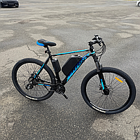 Велосипед с Е-комплектом 29" Arena Рама 22'' синій 48 В 500Вт 12 Ah/ до 45 км запас ходу LSD-DIsplay