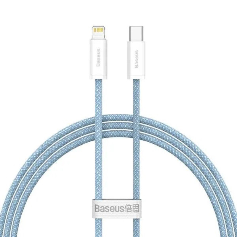Кабель Baseus Dynamic Series Fast Charging Data Cable Type-C to iP 20W 1m Blue, фото 1