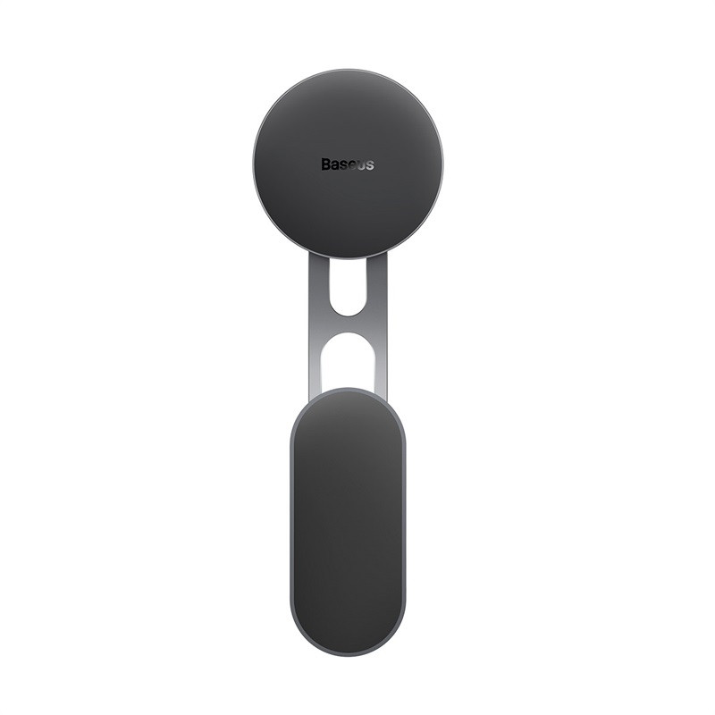 Автотримач для телефона Baseus T-Space Series Folding Metal Car Mount Magnetic Phone Holder Frost Silver, фото 1