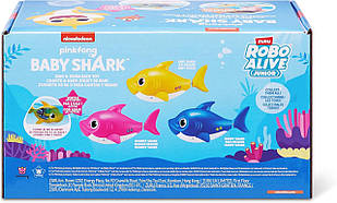 Інтерактивна іграшка для ванни Robo Alive Junior Baby Shark (25282Y)