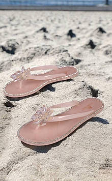 В'єтнамки жіночі пудрові Б1707