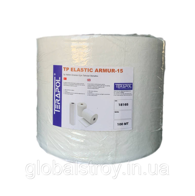 Армуюча неткана стрічка Terapol Elastic Armur-15, відріз 15 см × 10 м, фото 1