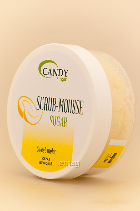 CANDY Скраб-мус для тіла цукровий Солодка диня, 250 г, фото 1