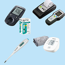 Медичні вимірювальні прилади з витратними матеріалами