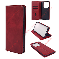 Чохол книжка для Xiaomi Redmi Note 14 (4G) GLOBAL з кишенею для пластикових карток і купюр (Premium)