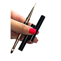 Двостороння універсальна кисть для нігтів