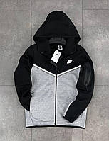 Nike Tech Fleece черно-серый