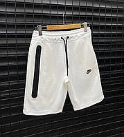 Шорти Nike Tech Fleece білі