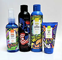 Парфумерно-косметичний Набір для хлопчиків  Marvel 4 в 1