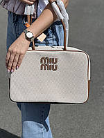 Canvas top-handle bag