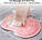Масажна Щітка-Мочалка для Спини та Ніг Силіконова на Присосках Для Ванни та Душової (Червона), фото 10