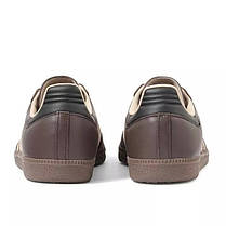 Кросівки Adidas Samba OG Dark Brown Beige Gum - JI0217, фото 4