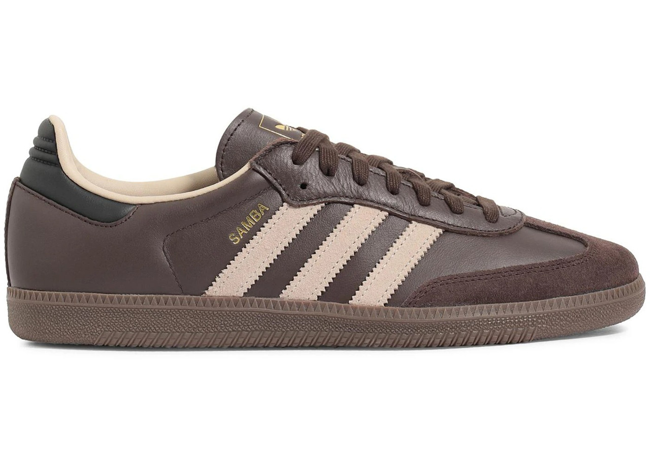 Кросівки Adidas Samba OG Dark Brown Beige Gum - JI0217