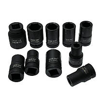 Набір ударних головок 1" 17-41 мм Falon-Tech FT1088, фото 2