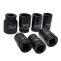 Набір ударних головок 1" 17-41 мм Falon-Tech FT1088, фото 3