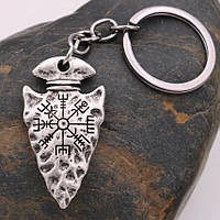 Брелок-оберег Вегвизир в форме наконечника стрелы