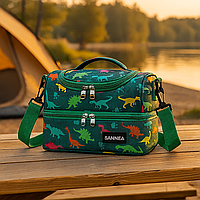 Термосумка для їжі 5 літрів дитяча сумка холодильник для кемпінгу 22×15×20 см ланч бег у школу та у машину