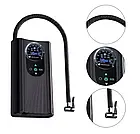 Компресор автомобільний 25 л/хв + 3 насадки, 100Вт, CQB001 / Автокомпресор / Насос автомобільний, фото 4