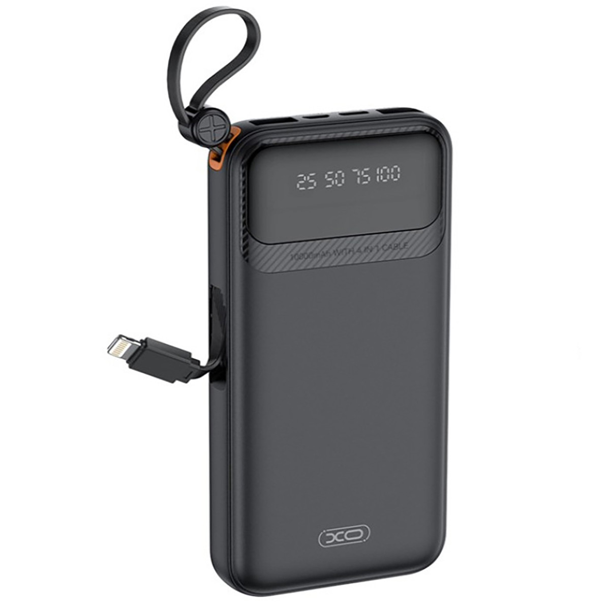 Універсальна мобільна батарея XO PR278 10000mAh 10W Black, фото 1