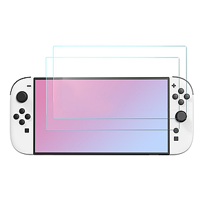 Захисне скло 2 шт CDK для Nintendo Switch 2 | Full Glue (021855) (clear)