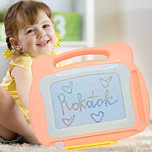 Дошка кольорова для малювання іграшка Tablet Drawing, Рожевий