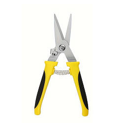 Ножиці для різання металу, прямий різ 210мм, універсальні, нержавіюча сталь smart