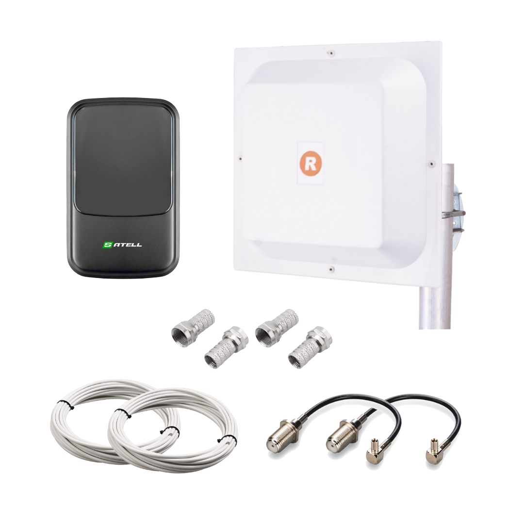 4G комплект WIFI роутер Satell F3000 + планшетна антена Rnet 17 Дб 1700 – 2700 МГц, фото 1