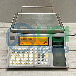 BIZERBA SC II 100 Wi-Fi 15кг. (2016 р.) Вживані ваги з друком етикетки