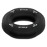 Еспандер кистьовий Кільце з потрійним навантаженням JELLO FI-0649 навантаження 9-36 кг, фото 3